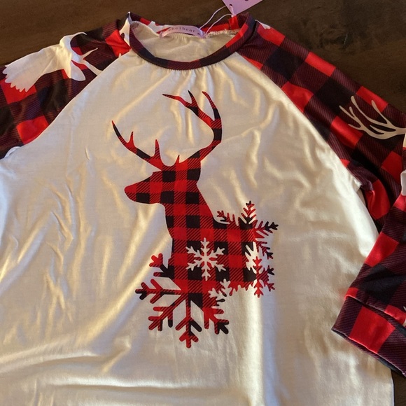 NWT Kids Cozy winter inspired plaid PJs - Picture 2 of 5